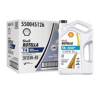 Shell Rotella T4 Triple Protection 15W-40 Diesel Engine Oil, 1 Gallon (Case of 3)