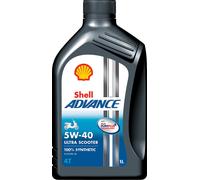 Shell Advance Ultra 4T Synthetic Lubricant Oil 1L 5W40
