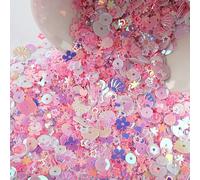 Shell Sequins, 20g Multicolor Mixed Sequin Glitter Star Heart Flower Mermaid DIY Clothes Nail Decor(S1)