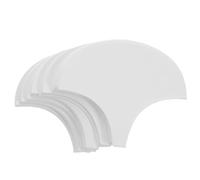 Shell Shaped Paper Quilting Templates for Sewing and Patchwork | White Paper, Reusable and Not Easy to Deform, for Quilting and Sewing Projects