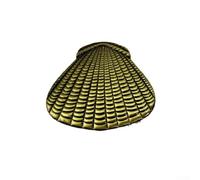 Shell-Shaped Zinc Alloy Cabinet Pull Handle for Children's Room Furniture - Silver/Bronze/Ancient for Tin/Black/Gold Finish(Bronze)