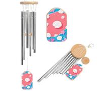 Shell Starfish Pattern Wind Chimes for Outside Memorial Tuned Outdoor Windchimes Large Garden Decor Wind Chime with Melodious Sound for Mom Dad Grandma Home Garden Patio Decor