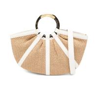 Shell Straw- female- Coccinelle- Handbags- Beige- ONE SIZE- Bags ONE SIZE