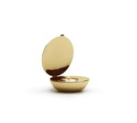 Shell Tealight Holder Brass