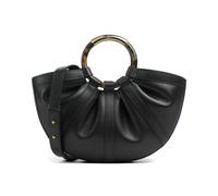 COCCINELLE handbag Shell Handbag Smooth Leather Noir