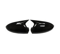 Shell Trim Car Accessories Exterior Door Side Wing Rearview Mirror Cover Cap Housing For Chevy For Monza 2019 2020 2021 Protect Cover(Gloss black)
