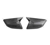 Shell Trim Car Accessories Exterior Door Side Wing Rearview Mirror Cover Cap Housing Replacement for Chevy For Colorado 2023 2024 Protect Cover(Gloss black)(Carbon Fiber)