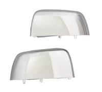 Shell Trim Car Exterior Door Side Wing Rearview Mirror Cover Cap Housing Replacement for Chevy For Colorado 2015 2016 2017 2018 2019 2020 2021 Protect Cover(Silver)(Silver)