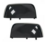 Shell Trim Car Exterior Door Side Wing Rearview Mirror Cover Cap Housing Replacement for Chevy For Colorado 2015 2016 2017 2018 2019 2020 2021 Protect Cover(Silver)(Gloss black)