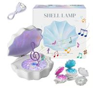 Shell Vinyl Speaker,Shell Speaker,Shell Bluetooth Speaker,Shell Lamp Speaker,Shell Wave Lamp Speaker,Waves Vinyl Bluetooth Speaker,Shell Ocean Vinyl Player,7 Natural Sound Effects (C)
