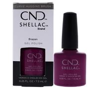Shellac Nail Color - Brazen by CND for Women - 0.25 oz Nail Polish