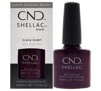 Shellac Nail Color - Drama Queen by CND for Women - 0.25 oz Nail Polis