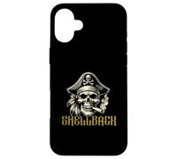 Shellback Equator Crossing Pirate Design Case for iPhone 16 Plus
