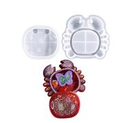 Shellback Shrimp Elastomer Casting Art Tool for Rosin Jewelry Box Marine Craft Projects Rosin Storage Box Shellback Shrimp Elastomer Cast