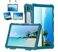 ShellBox Case Waterproof, Shockproof, and Drop-proof Case with Built-in Screen Protector-Ideal for Swimming,Surfing,Camping,and Business Activities for New iPad Pro 11 inch 2024 (Teal, 11 inches)
