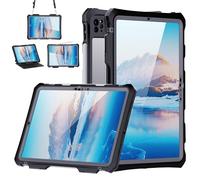 ShellBox Case Waterproof, Shockproof, and Drop-proof Case with Built-in Screen Protector-Ideal for Swimming,Surfing,Camping,and Business Activities for New iPad Pro 11 inch 2024 (black, 11 inches)