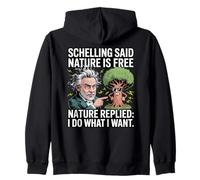 Shelling Said Nature Is Free Reply: "I Do What I Want" Zip Hoodie