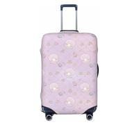 Shells Pearl Travel Luggage Covers - Elasticity Suitcase Covers Protector for Luggage 18-32 Inch