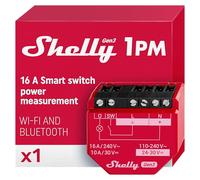 Shelly 1PM Gen3 Wireless switching actuator Bluetooth, Wi-Fi