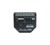 Shelly 2PM Gen4 - Wi-Fi Smart Relay Switch, 2 Channels, 16A Total, Power Metering, Home Automation, Roller Shutter Remote Control, No Hub Required, Matter, Alexa, Google, Apple HomeKit, Zigbee
