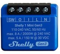 SHELLY 3800235261583 SHELLY MINI 1 GEN3 SMART SWITCH FC PK2