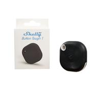 Shelly BLU Button Tough1 Black - Bluetooth Button for Smart Scenes, Home Automation, IP54 Certified, Wide Range 10-30 m, Up to 4 Pre-Set Clicks, Remote Control, Gateway Required, BTHome Protocol