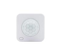 Shelly BLU Motion ZB White - Smart Bluetooth and Zigbee Motion Sensor, PIR with Adjustable Sensitivity, Light Sensor 3 Levels, Beacon Mode, CR2477 Battery up to 5 Years, Wireless, Gateway Required