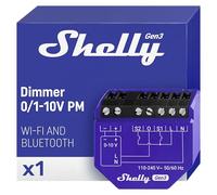 Shelly Dimmer 0/1-10V PM Gen3 - dimming module (WiFi)