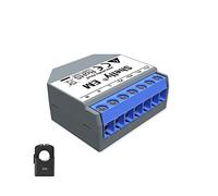 Shelly EM + 1 Clamp Amperometric Up to 50A for Home Electrical Consumption Measurement