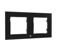 SHELLY Home Accessories Wall Frame 2 Inch WANDTASTER RAHMEN 2-FACH Schwarz