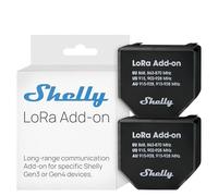 Shelly Lora Add-On - Long Range Solution up to 5 km, Reliable Communication, Barrier Free, Flexible Integration, Quick & Easy Setup, Remote Irrigation & Facility Equipment Control (2 Pack)