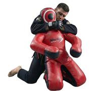 Shelly MMA Dummies Brazilian GIU Gitsu Grappling Dummy Punching Bag - UNFILLED (Red - Syn Leather, 70")