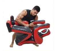 Shelly MMA Grappling Dummy Self Defense Training Judo Punching Bag Dummy BJJ Wrestling Sitting Defensive Position Brazilian JIU Jitsu Submission Vinyl Fabric Dummy 170cm UNFILLED