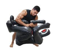 Shelly MMA Grappling Dummy Self Defense Training Judo Punching Bag Dummy BJJ Wrestling Sitting Defensive Position Brazilian JIU Jitsu Submission Vinyl Fabric Dummy 170cm UNFILLED