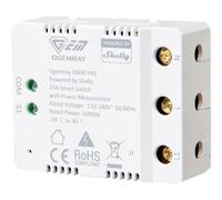 Shelly Ogemray Smart Relay Switch 25A Switching Measuring Actuator Bluetooth, Wi-Fi