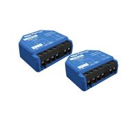 Shelly 1 Gen3, Wi-Fi & Bluetooth Smart Relay Switch, 16A, Dry Contacts, Home Automation, Lights, Garage Door Remote Control, iOS Android, Alexa & Google Home, No Hub Required (2 Pack)