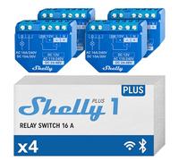 Shelly Plus 1 WiFi Switch 4-Pack