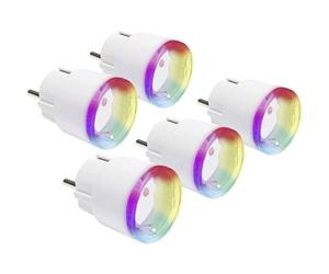 Shelly Plus Plug Weiß 5er Set - Smart Steckdose - Intelligente Steckdose Funktioniert mit Alexa & Google Home,