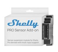 Shelly Pro Sensor Add-on - Multi-Sensor Expansion Module for Shelly Pro Devices, 1-Wire, 0-10V Analog & Digital Inputs, Arduino Compatible, DIN Rail, Industrial & Home Automation