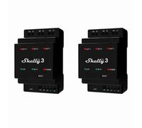 Shelly Pro3 3 Channel Smart Switch Wi-Fi Bluetooth Control Temp or Lights to 48A