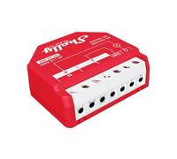 Shelly Wave 1PM, Z-Wave Smart Relay Switch with Power Metering - 16A, Lights & Heating Remote Control, Low Power Consumption, Network Repeater, iOS Android app, SmartStart Setup