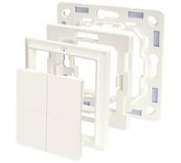 Shelly Adapter for GIRA/Merten Wall Switch Frames Shelly_B_A_WS_4_GM