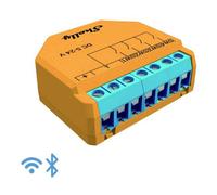 Shelly Wave i4 DC, 4-digital inputs Controller for Advances Action Control, Home Automation, 5-24 V DC, Z-Wave Hub Required, Advanced Scene Activation, Remote Control, Multi-Click