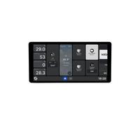 Shelly Wall Display X2i Black - Wi-Fi Smart Home Control Panel, Touch Screen Colour Display 6.95", Relay 5A, LUX & G-Sensor, Wireless Control Smart Devices, Alexa & Google, Home Assistant