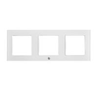 Shelly WF3 White Wall Frame 3 Stylish Finish Mounts to Wall Switch WF3_White
