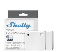Shelly Wave Door/Window LR - Z-Wave Long Range, Smart Door & Window Sensor, Open Close Detection, Tilt Sensor, Light Sensor, Home Security, SmartStart, Z-Wave Hub Required