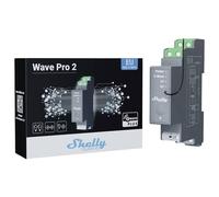 Shelly Wave Pro 2 DIN Rail 2-Channel Smart Switch 16A/Ch Shelly_W_Pro_2