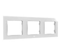 Shelly WF3 White Wall Frame 3 Stylish Finish Mounts to Wall Switch WF3_White