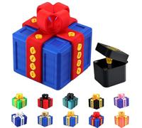 Shelprojsu The Prank Box, The Annoying Present, 3D Printed The Annoying Gifts Box with Screws, Gag Gift for All Occasions, Birthday, Christmas, Halloween (Color/B)