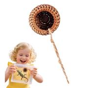 Shelter for Jumping Spiders - Rattan Shelter for Tarantulas - Magnetic Habitat for Small Tree Animals Such as Reptiles, Invertebrates and Mantis